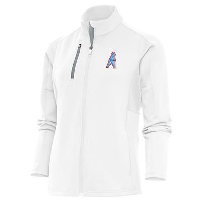 Cincinnati Bengals Antigua Women's Metallic Logo Victory Full-Zip