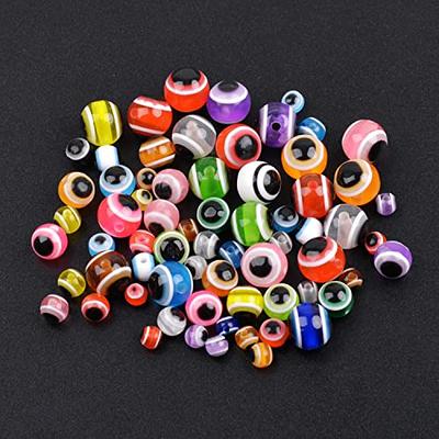 Round Spacer Beads 200 Pcs Spacer Beads Large Hole Round 5mm/0.2in