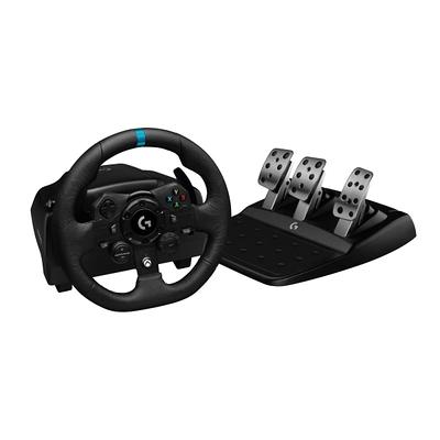 Logitech G923 Gaming Steering Wheel, Gaming Pedal - Cable - USB - Xbox One,  PC, Xbox Series X, Xbox Series S - Black - Yahoo Shopping