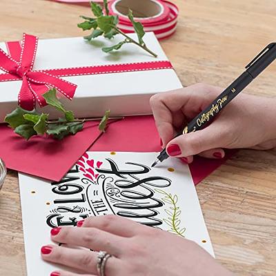 Calligraphy Pens,Hand Lettering Pens, Calligraphy Brush Pen Set for  Beginners