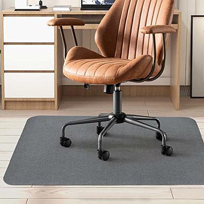 AiBOB Office Chair Mat for Hardwood Floor, 36 X 48 inches, Hard Floor Chair  Mats Under Computer Desk, Easy Glide for Rolling Chairs, No Curling