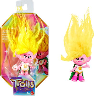  Mattel ​DreamWorks Trolls Band Together Hair Pops Small Doll,  Queen Poppy with Removable Clothes & 3 Surprise Accessories : Toys & Games