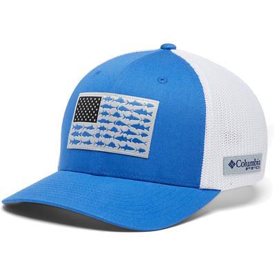 Columbia PFG Mesh Flex Hat - Blue