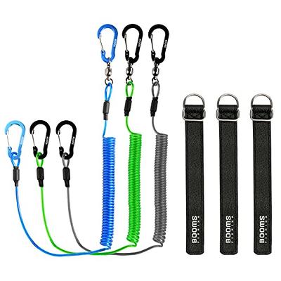 Booms Fishing T02 Fishing Pole Tether with 7.1 Belt, Kayak Paddle Leash, Paddle  Board Fishing Accessories, Heavy Duty Fishing Lanyard for Fishing Tools/Rods /Paddles, Multicolor 3pcs - Yahoo Shopping