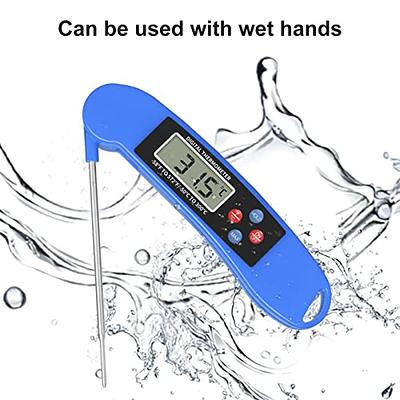 Smalibal Digital Meat Thermometer, Battery Powered Waterproof Instant Read  Thermometer with Wireless Prob for Cooking Food, Baking, Liquids, Candy,  Grilling BBQ A - Yahoo Shopping