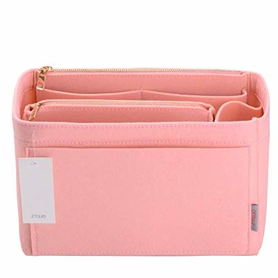 ZTUJO Purse Organizer, Felt Bag Organizer Purse Organizer Insert For  Speedy, Neverfull, Graceful, Neverfull,Tote, Handbag,Shaper (Slender Large,  Brush Pink) - Yahoo Shopping