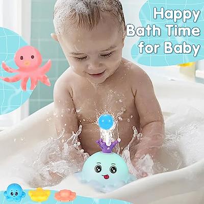 4 Modes Octopus Bath Toys, Rechargeable Baby Bath Toys, Light Up Bath Toys  Sprinkler Bathtub Toys for Toddlers Infant Kids, Automatic Spray Water Baby  Toy, Valentines Bathroom Baby Toy Gifts - Yahoo Shopping