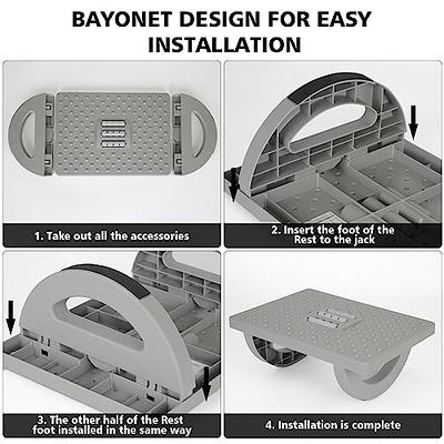 CZZXI Rocking Foot Rest for Under Desk at Work, Comfortable Foot Stool Ergonomic  Footrest with Foot Massage Feet Stand for Office & Home - Yahoo Shopping