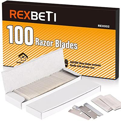 Buy 3PCS Razor Blades Scraper with 100PCS Plastic Razor Blades