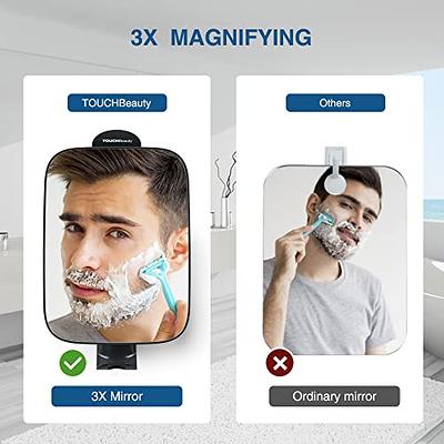 Shower Mirror with Razor Holder: 3X Magnification & 360° Swivel Bathroom  Mirror for Men & Women - 11 Larger Size & 3pcs Adhesive Hooks - Bathroom  Accessories for Shaving - Yahoo Shopping