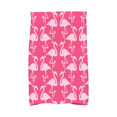 Kate Spade New York Joy Dot Kitchen Towels 2-Pack Set, Absorbent 100%  Cotton Velour, Red/Rose Pink, 17x28