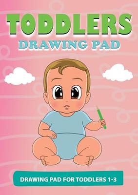  Drawing Pads For Kids ages 4-8: Blank Paper Journal For Drawing,  Doodling, Writing & Sketching