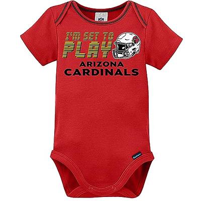 NFL Arizona Cardinals Girls' Short Sleeve Stripe Fashion T-Shirt - M