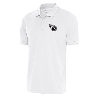 Antigua Men's Carolina Panthers Tribute White Polo