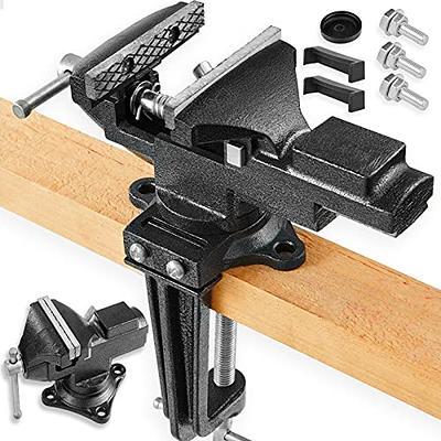 BESSEY 5 in. Multi-Purpose Rotating Pipe and Bench Vise with Swivel Base  BV-MPV5 - The Home Depot