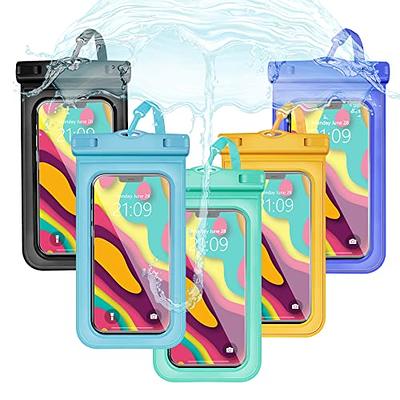 Onn. Universal Waterproof Phone Bag Pouch - Clear - 7 in