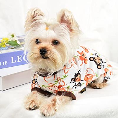 Dog Clothes for Small Dogs Girl Boy Puppy Pajamas Summer Pet