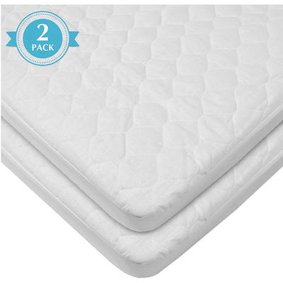 Kolcraft Pediatric 800 Extra Firm Ultra Deluxe, 80 Coil Crib and Toddler  Mattress, White