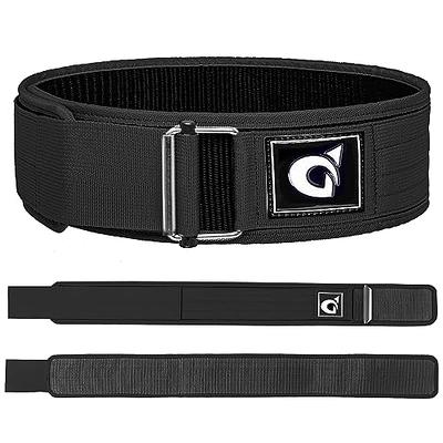 Lifting Belt Women (4 Inch Wide) Self-Locking Weightlifting Belt for Ladies  Gym Cross Training, Bodybuilding, Deadlifts, Squats Power Lifting