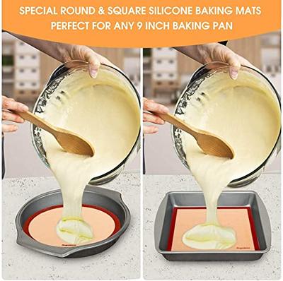 Silicone Baking Mats Set of 6, Food Grade Non-stick Reusable Baking Mat,  Silicon Baking Slip