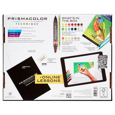 Prismacolor Technique Animal Drawings Set - Level 1, Drawing and
