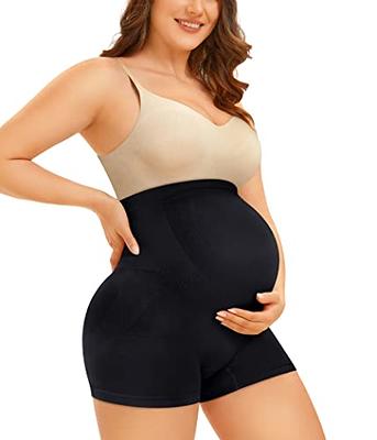 LANCS Maternity Shorts Shapewear Pregnancy Panties High Waist