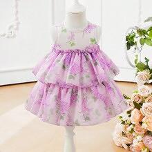 Baby Girl Dress Summer Cotton Linen Ruffle Halter Sleeveless Kids Casual  Beach Party Green Dresses 130cm