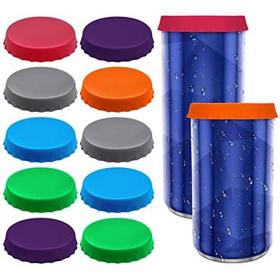 Soda Can Lids, Soda Juice Beverage Beer No Spill Silicone Saver