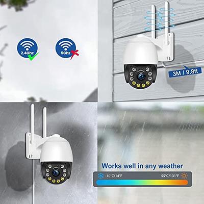 LaView 4MP Bulb Security Camera 5G& 2.4GHz WiFi  