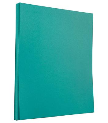 Jam Paper Ledger Cardstock, 65 lb, 11 x 17, Sea Blue, 50 Sheets/Pack