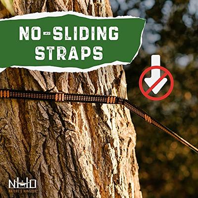 Nature's Hangout XL Hammock Straps - 10 feet (20 ft, 32 Loops Total).  Longest, Strongest & Most Versatile. Quick Easy Setup for All Hammocks.  Lightweight & Tree Friendly. No Stretch Polyester Black - Yahoo Shopping