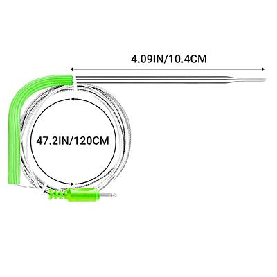  INKBIRD Grill Thermometer Replacement Colored Probes for  IBBQ-4BW, IBT-24S and IBT-26S Thermometer (4-Color Probes kit) : Patio,  Lawn & Garden