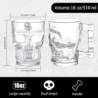Transparent Glass Cups with Bamboo Lids and Glass Straw, 4pcs  16oz Can Shaped Glass Cups, Beer Glasses, Iced Coffee Glasses, Cute Tumbler  Cup, Ideal for Cocktail, Whiskey, Bonus 2 Cleaning