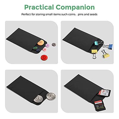 ACSTEP 500 Pack Coin and Small Parts Envelopes #1 Tip Envelope 2-1/4 X3-1/2  Mini Envelope with Gummed Flap for Home, Garden or Office Use(Black) -  Yahoo Shopping