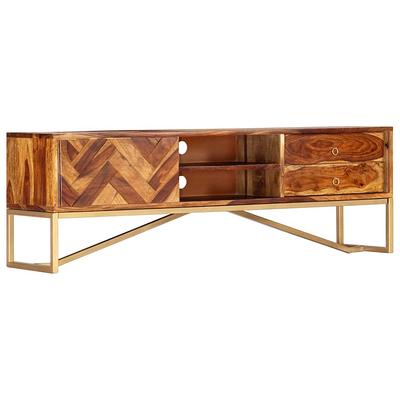 Tv cabinet - Buy solid sheesham wood TV entertainment unit stand