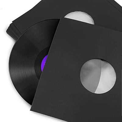 12'' White Polylined Paper Record Sleeves