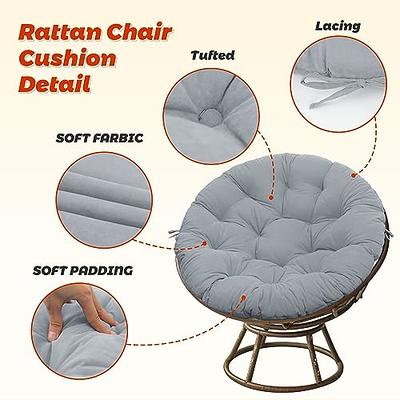 Papasan Chair Cushion, Round Papasan Cushion, Pillow for a Hanging