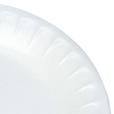 Hefty Everyday Soak-Proof Foam Plates, White, 9 inch, 150 Count