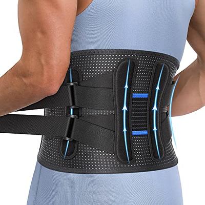 Back Brace by BraceUP for Men and Women - Breathable Waist Lumbar Lower  Back Support Belt for Sciatica, Herniated Disc, Scoliosis Back Pain Relief,  Heavy lifting, with Dual Adjustable Straps (L/XL) Large/X-Large (