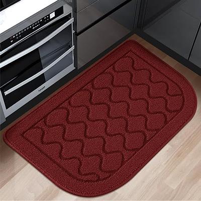 Soft Kitchen Floor Mats Ribbed Super Absorbent Kitchen Rugs