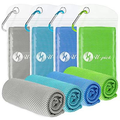 U-pick 4 Packs Cooling Towels, Instant Cool Sweat Rag for Hot Weather,  Breathable Chilly Towel for Yoga, Gym, Workout, Fitness, Camping, Golf,  Travel & More Activities (40x12) - Yahoo Shopping