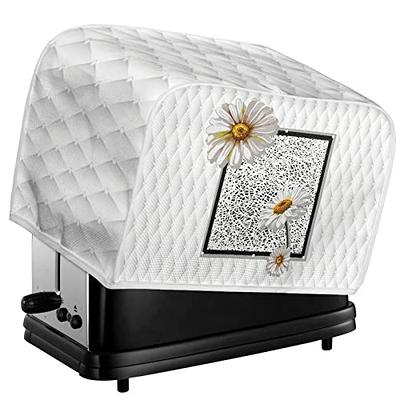  Doojoayie Color Flowers 2-Slice Toaster Cover for
