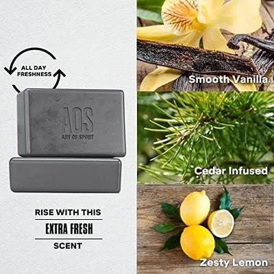 Men's Activated Charcoal Tea Tree Soap Bar