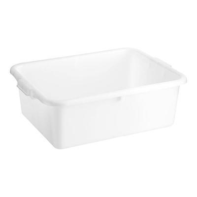 Vigor 20 x 15 x 7 Green Heavy-Duty Polypropylene Bus Tub / Food Storage  Box