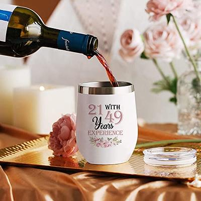 12oz Wine Tumbler Personalized Mom Juice