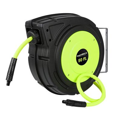 3/8 in. x 50 ft. Enclosed Retractable Air Hose Reel with 1/4 in