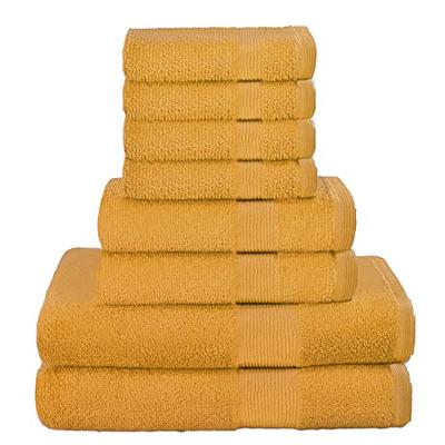 Mosobam 700 GSM Hotel Luxury Bamboo Viscose-Cotton, Hand Towels 16X30, Set  of 4