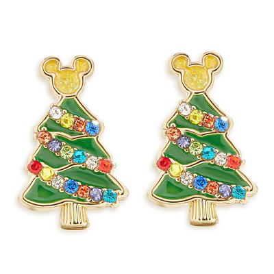 Mickey and Minnie Mouse Skiing Homestead Earrings by BaubleBar