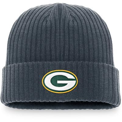 Men's Green Bay Packers New Era Gray Core Classic Cuffed Knit Hat