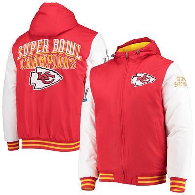 Men's G-III Sports by Carl Banks Red Kansas City Chiefs Defender Raglan  Full-Zip Hoodie